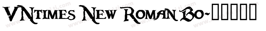 VNtimes New Roman Bo字体转换